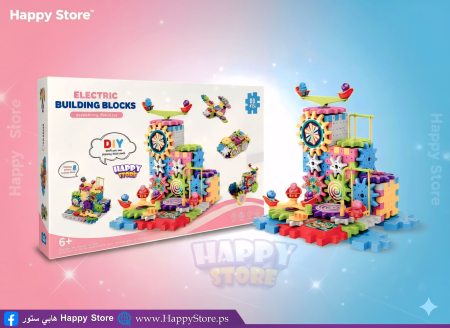 المهندس الصغير - البناء الالكتروني 3D electric building toy